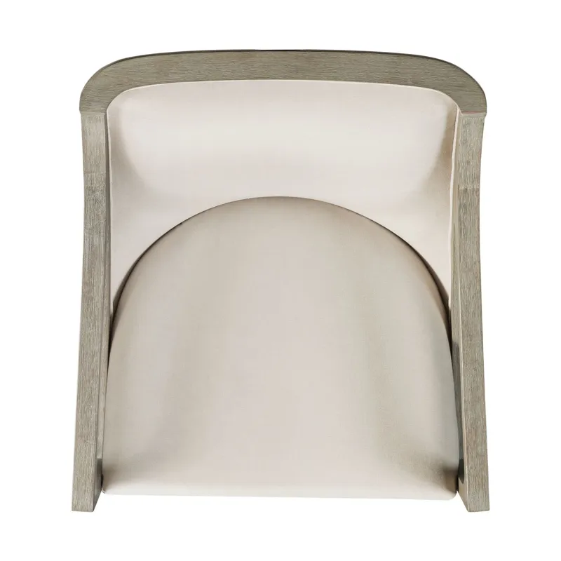 Hopkins Chair w/White Wash Arm Columbia Natural (ISTA 3)