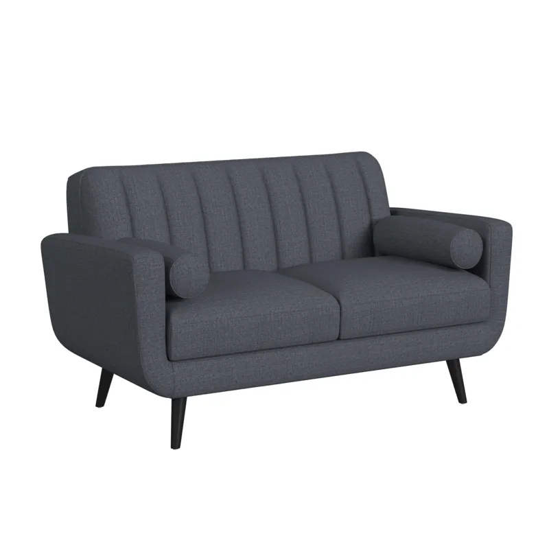Horizon Loveseat with 2 Pillows in Palmer Sky