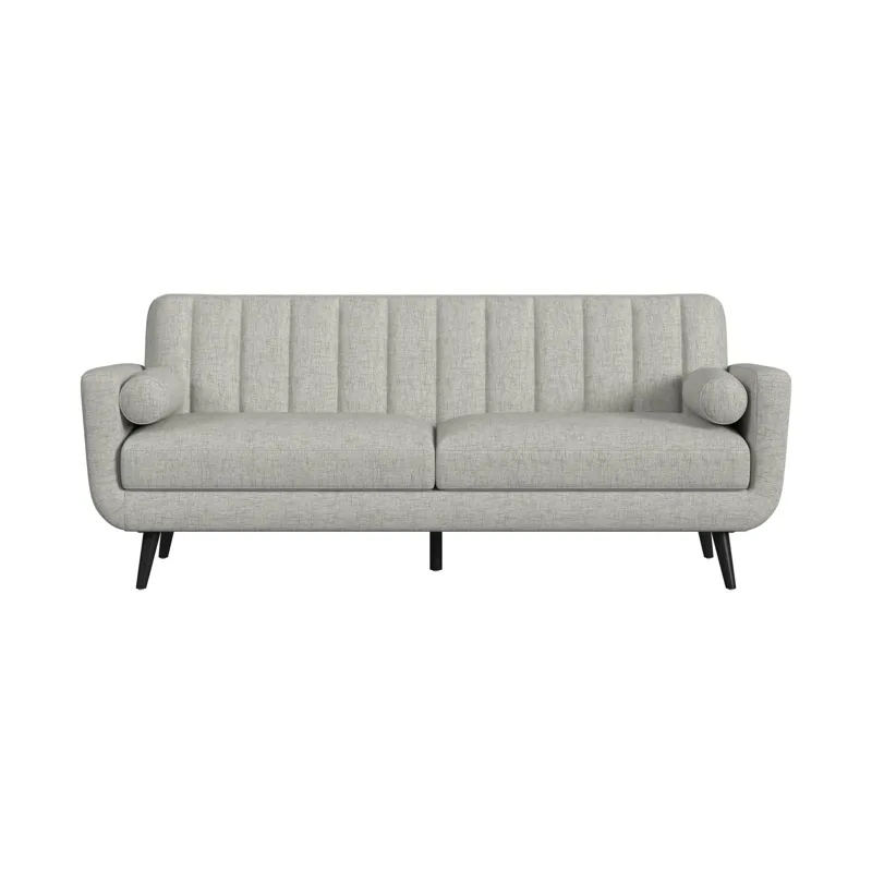 Horizon Sofa with 2 Pillows in Palmer Smoke