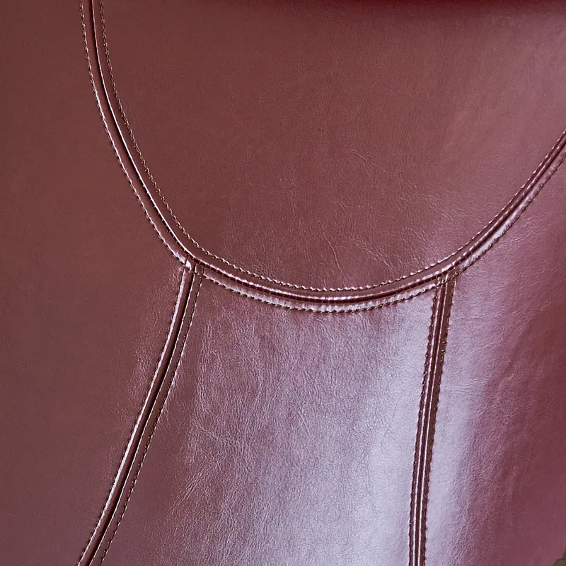 (L761) Hunter Chair and Ottoman - Cherry