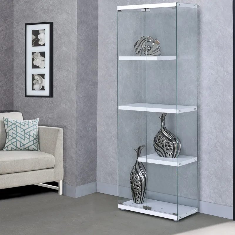Ice Display Cabinet (With White Shelves)