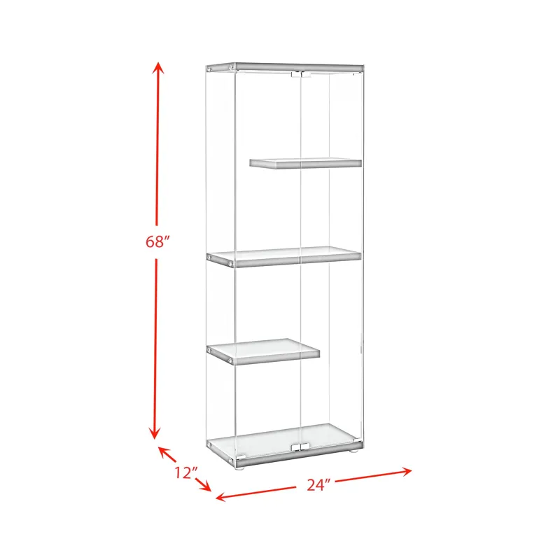 Ice Display Cabinet (With White Shelves)