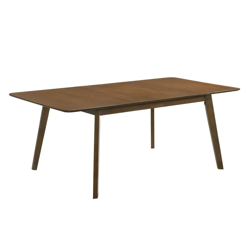 Ireland Dining Table with 18\" Leaf in Walnut