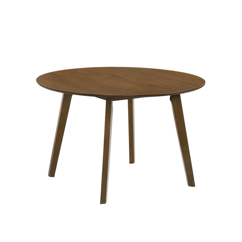 Ireland Round Dining Table in Walnut