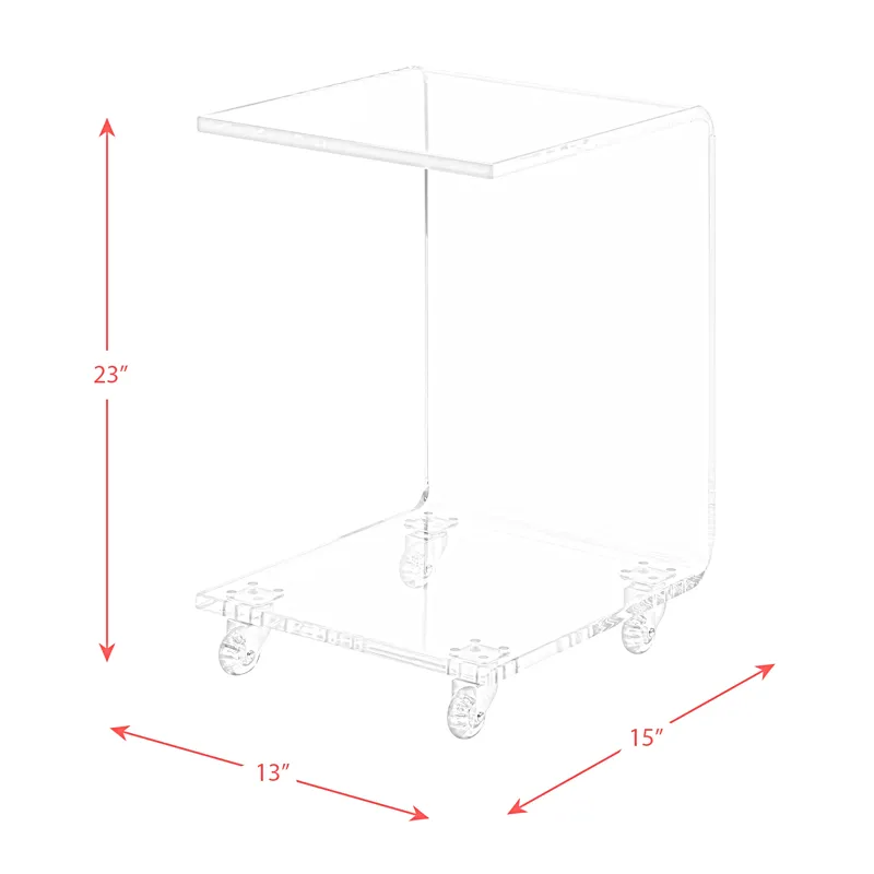Iris CH020 Snack Table Clear 3A - Packaging