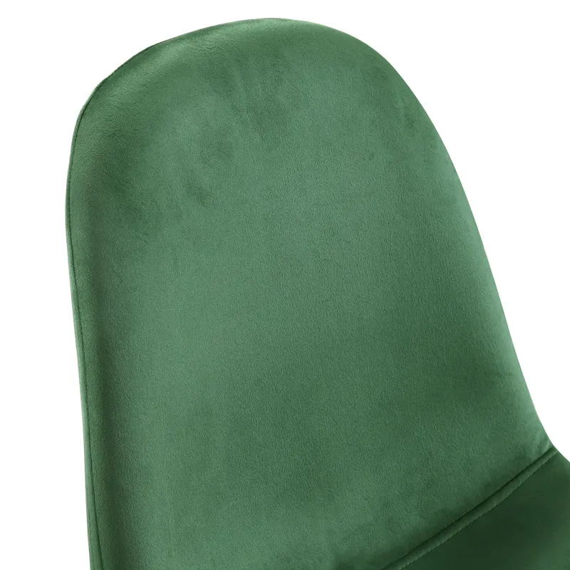 Isadora Side Chair in Emerald velvet 2 per Pack (3A Packing)