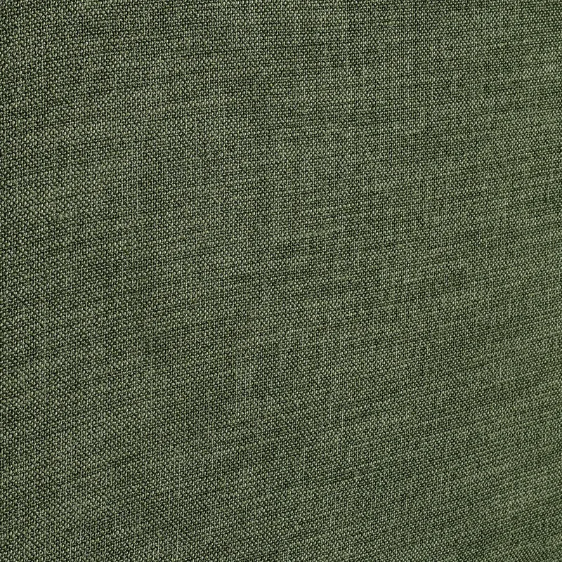Island King UPH Panel Bed in Noha Green Fabric