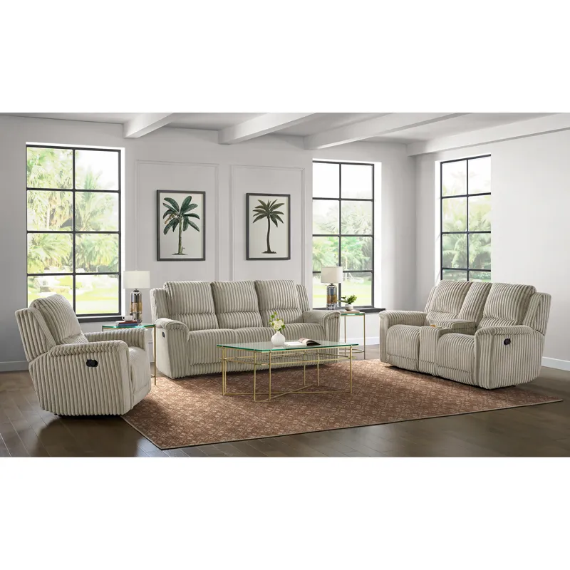 Jaguar Motion Glider Recliner in Masis Cream