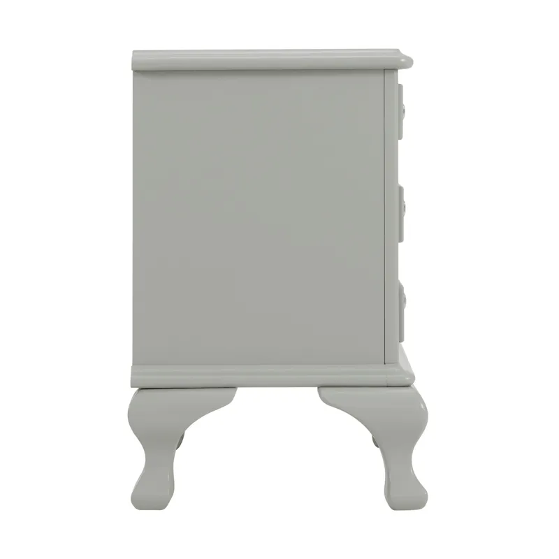 Jesse Nightstand in Grey (3A packing)
