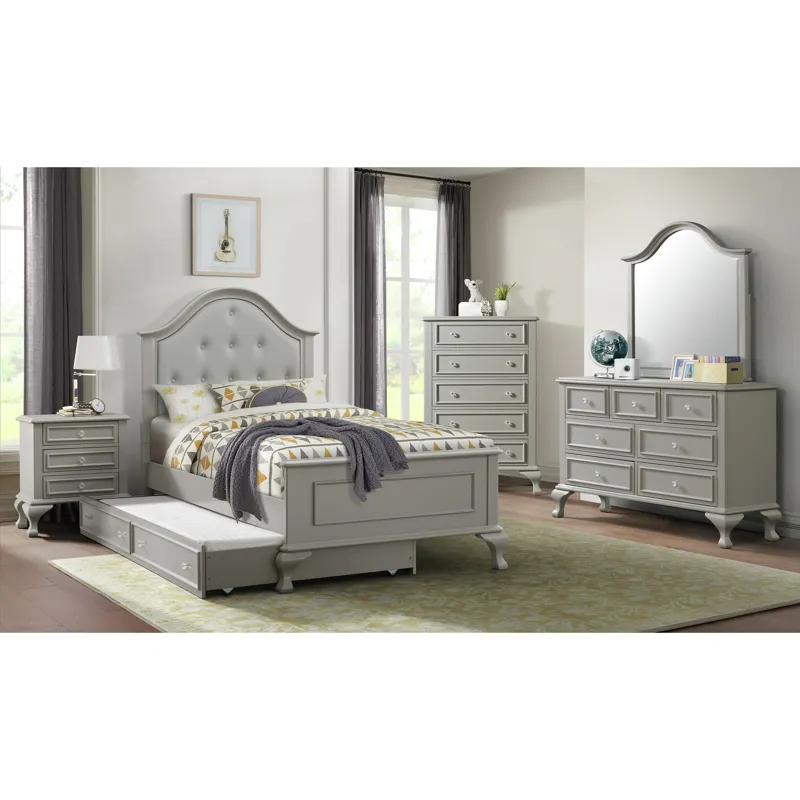 Jesse Nightstand in Grey (3A packing)