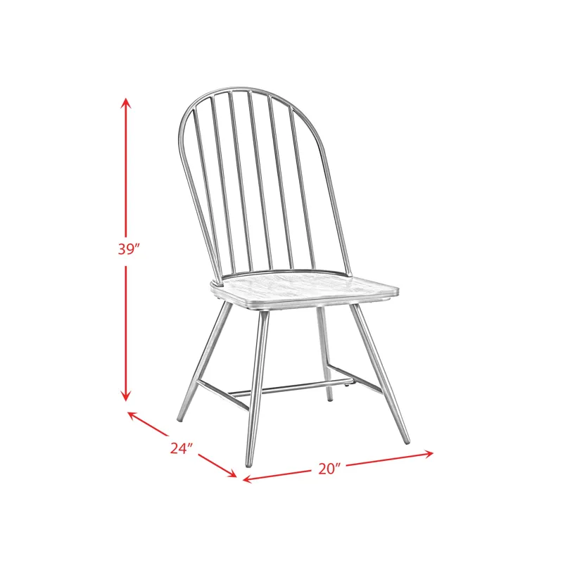Keenan Dining Side Chair in Black