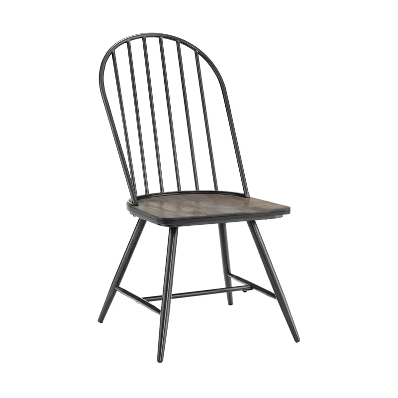 Keenan Dining Side Chair in Black