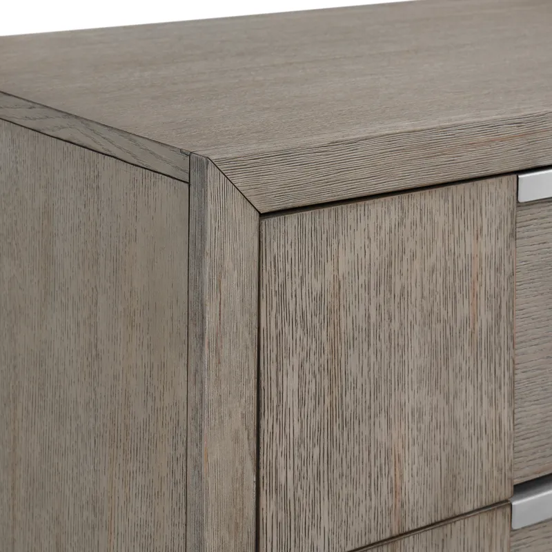 Kelis 5-Drawer Chest in Grey