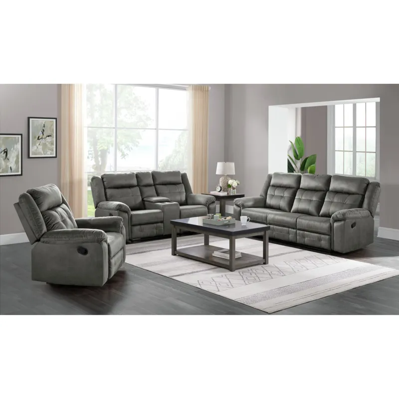 Keystone Motion Sofa in Grey