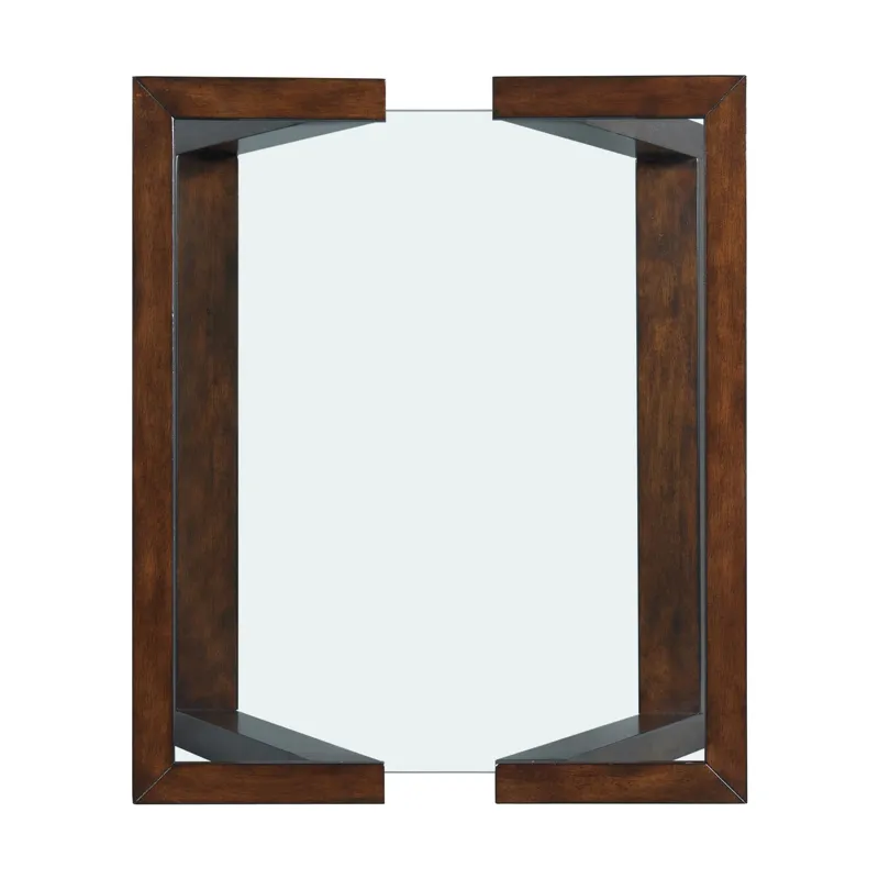 Kieran Rectangular End Table in Dark Espresso