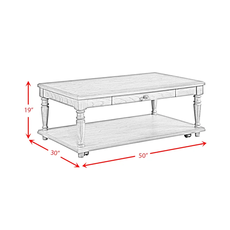 Kings Court Coffee Table in Grey