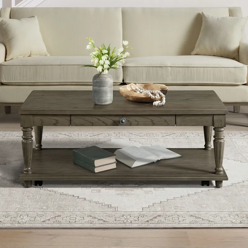 Kings Court Coffee Table in Grey