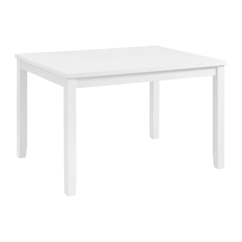 Kona Rectangular Dining Table in White
