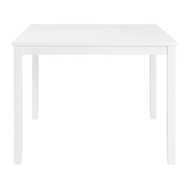 Kona Square Counter Table in White