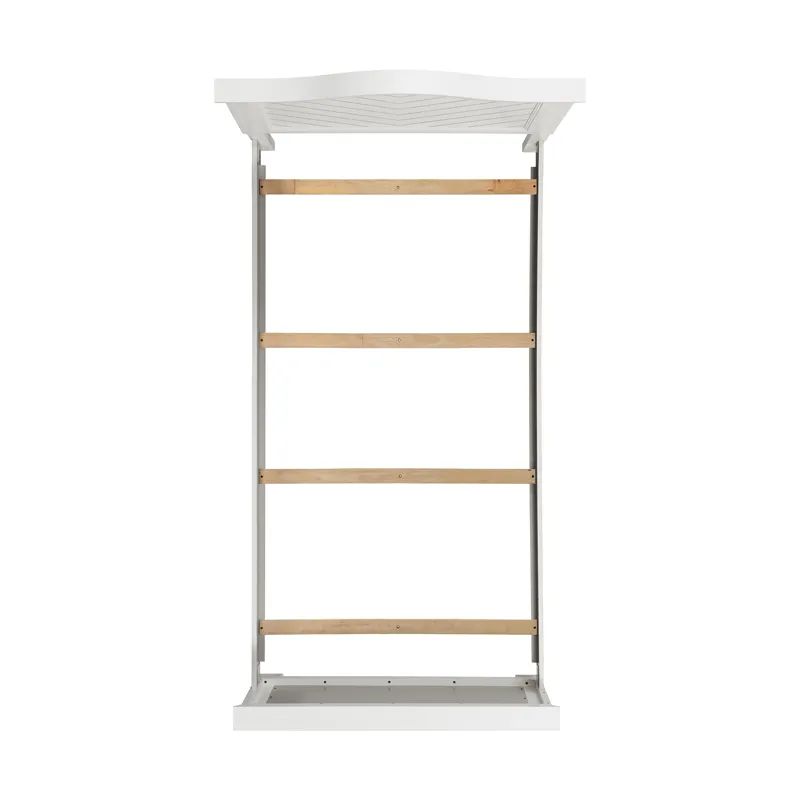 Kona Twin Panel Bed in White