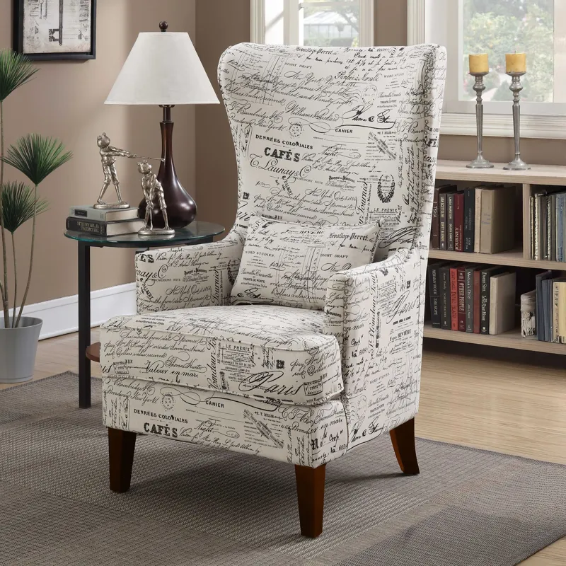 Kori 724 Chair W/Chrome Nails in French Script