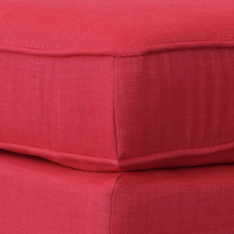 Kori Ottoman In Heirloom Berry (ISTA 3)