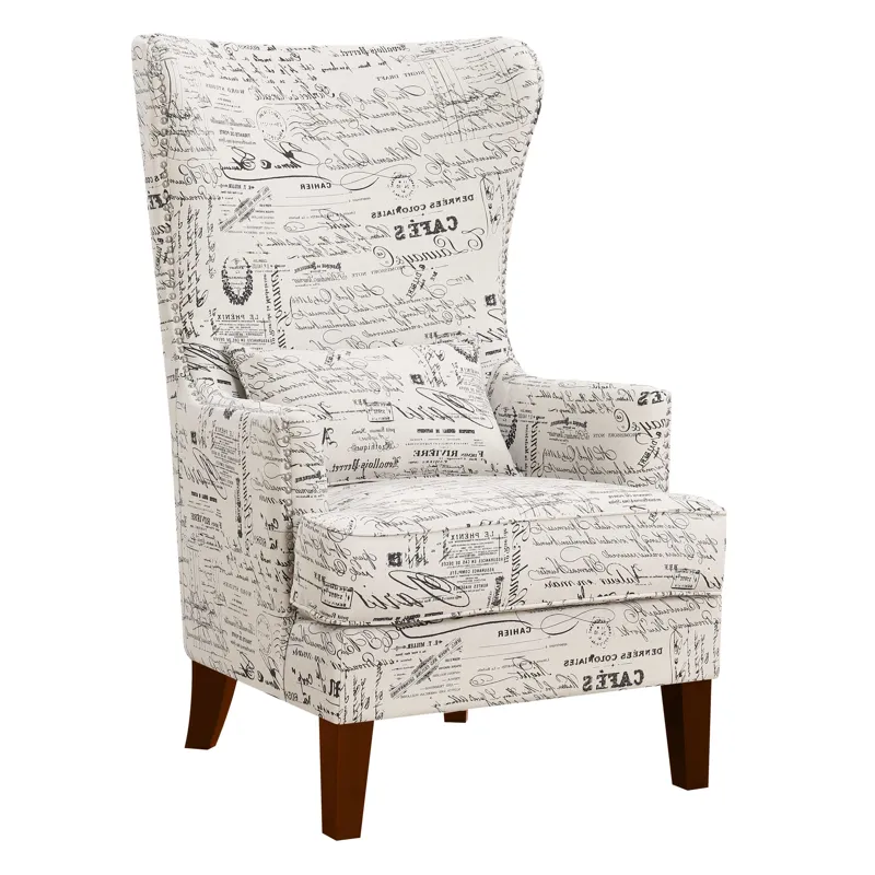 Kori 724 Chair W/Chrome Nails in French Script