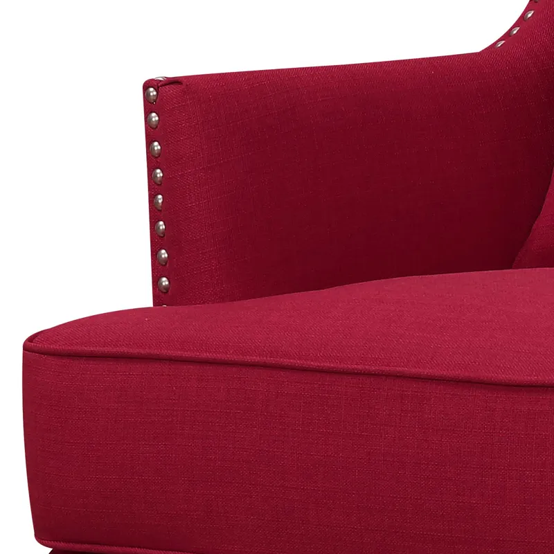 Kori 724 Chair W/Chrome Nails Heirloom Berry