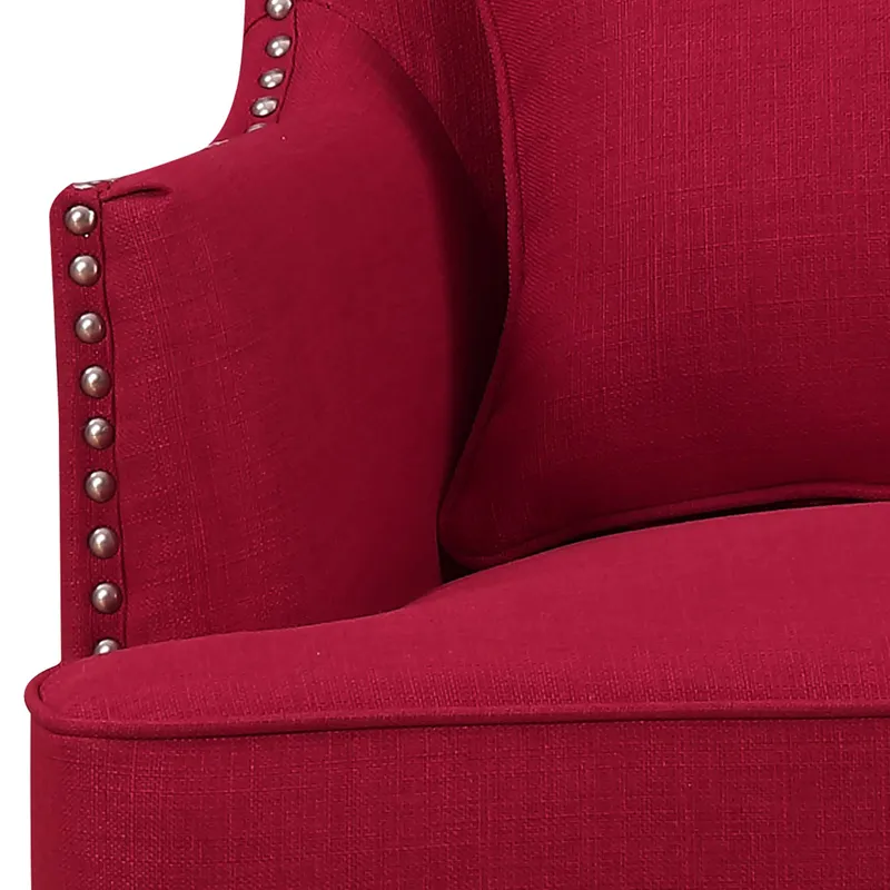 Kori 724 Chair W/Chrome Nails Heirloom Berry