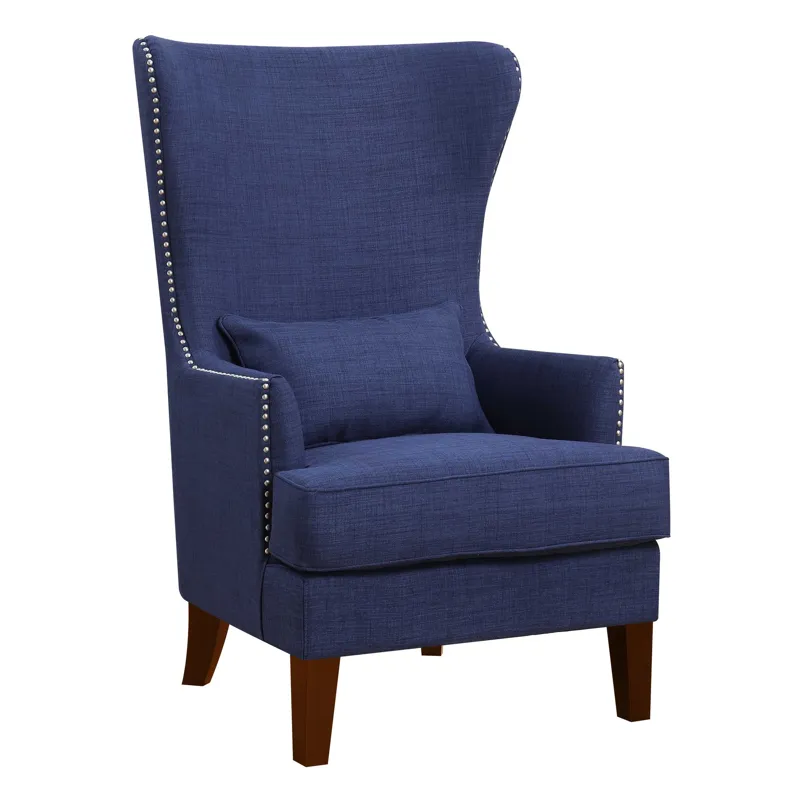 Kori 724 Chair W/Chrome Nails Heirloom Blue