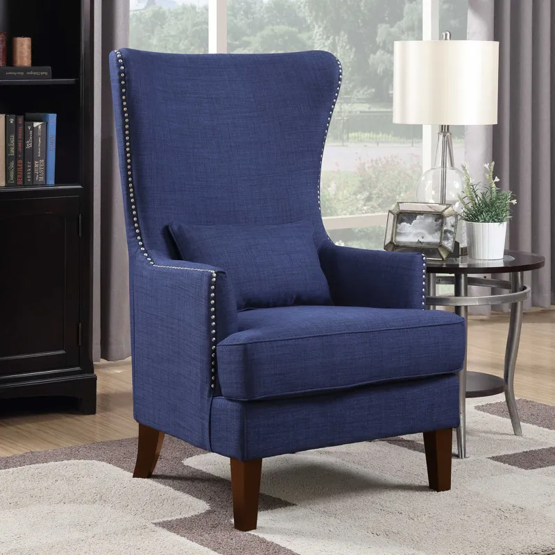Kori 724 Chair W/Chrome Nails Heirloom Blue