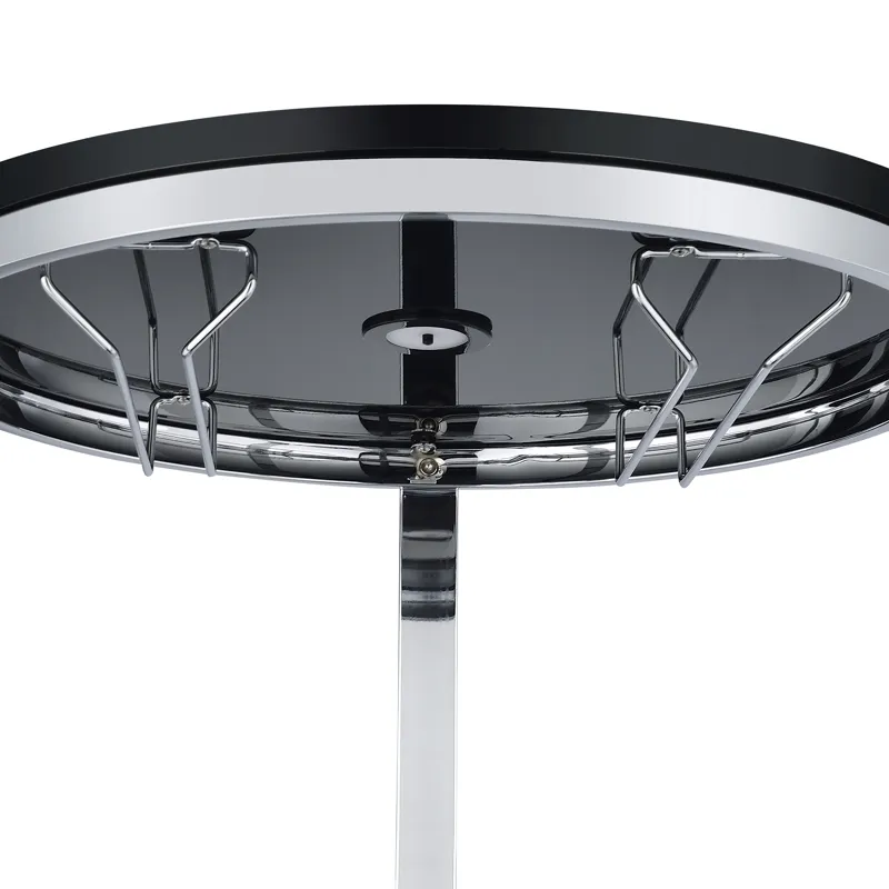 Lalia Wine Rack (FA) with LED in Black