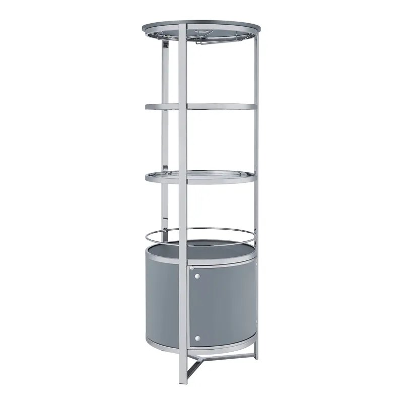 Lalia Wine Rack (FA) with LED in Grey