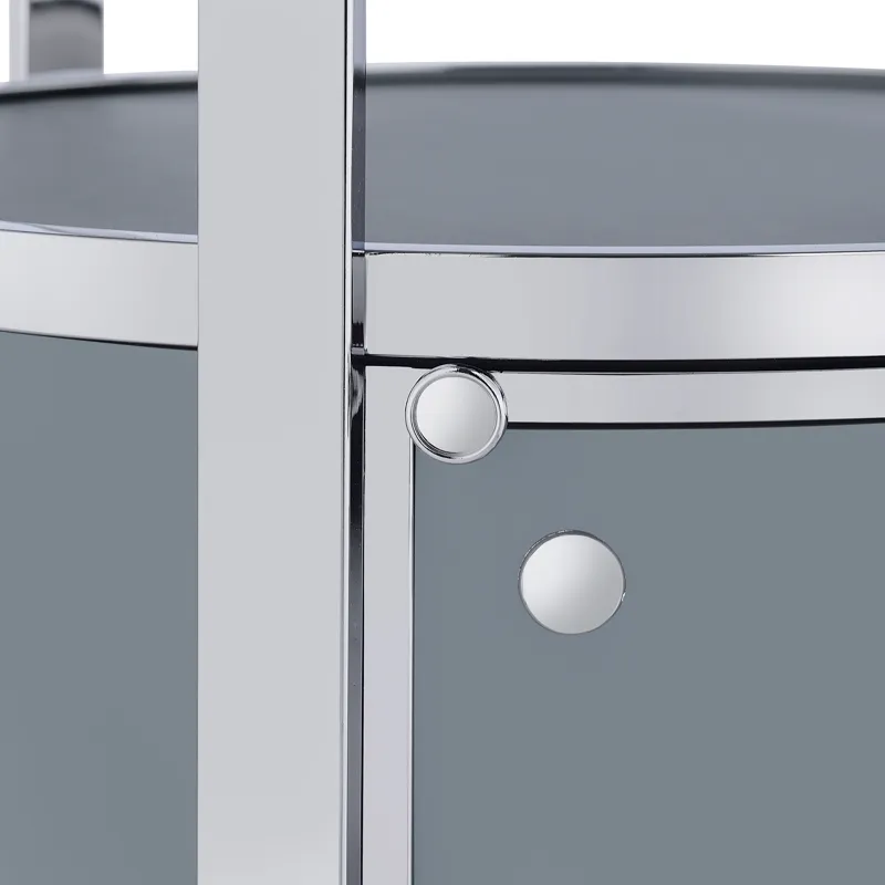 Lalia Wine Rack (FA) with LED in Grey