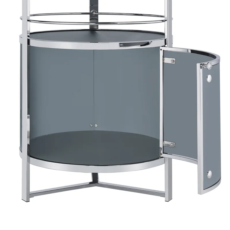 Lalia Wine Rack (FA) with LED in Grey