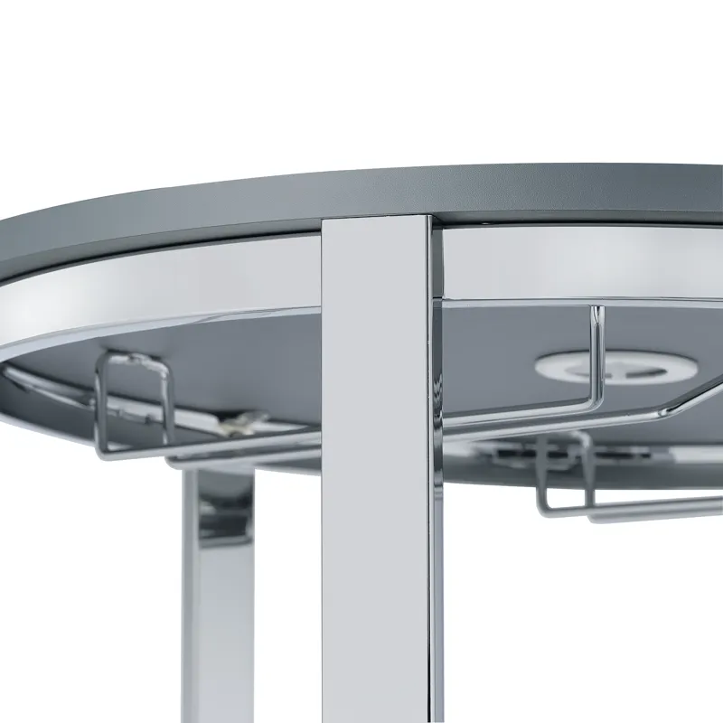 Lalia Wine Rack (FA) with LED in Grey