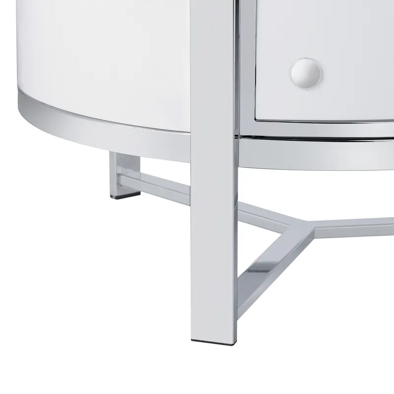 Lalia Wine Rack (FA) with LED in White