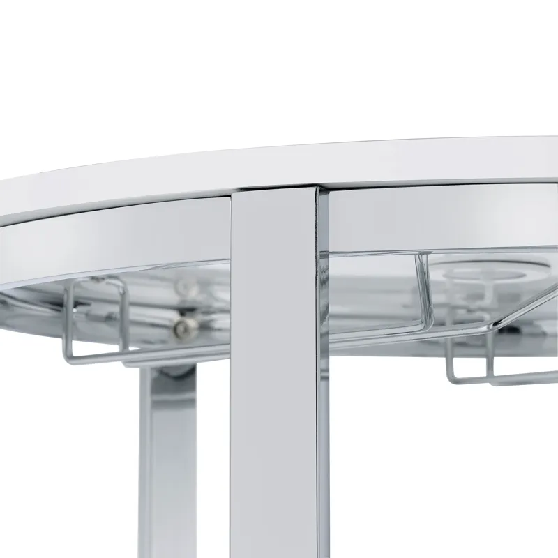 Lalia Wine Rack (FA) with LED in White