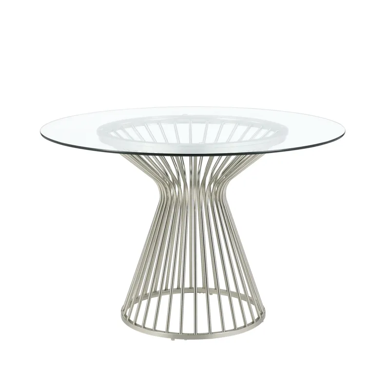 Lavinia Chrome Dining Table