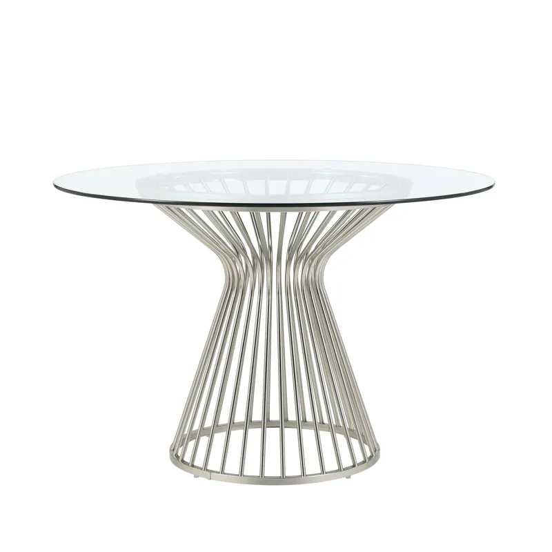Lavinia Chrome Dining Table