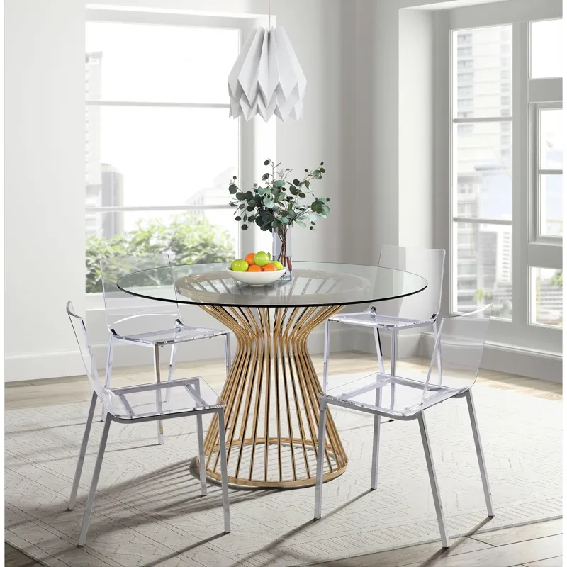 Lavinia Gold Dining Table