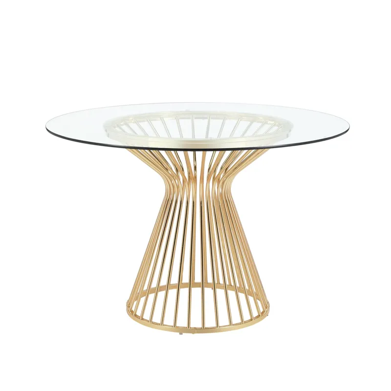 Lavinia Gold Dining Table