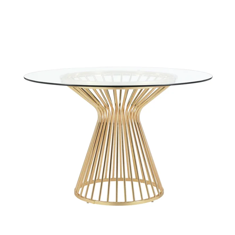 Lavinia Gold Dining Table