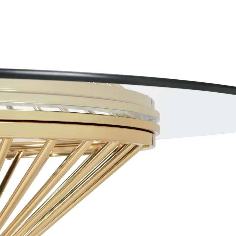 Lavinia Gold Dining Table