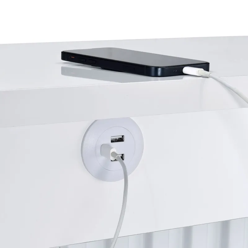 Leilani Bar Table in White