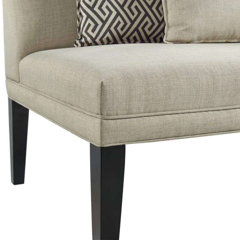 Maddox Dining Loveseat w/Five Pillows