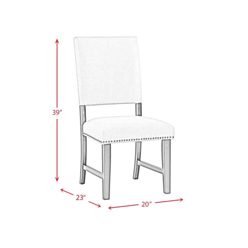 Maddox Dining Side Chair w/Stretcher (2pcs Per Carton)