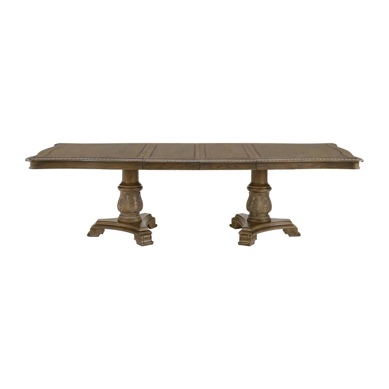 Madison Park Rectangular Dining Table with 2 18\" Leaves in Walnut