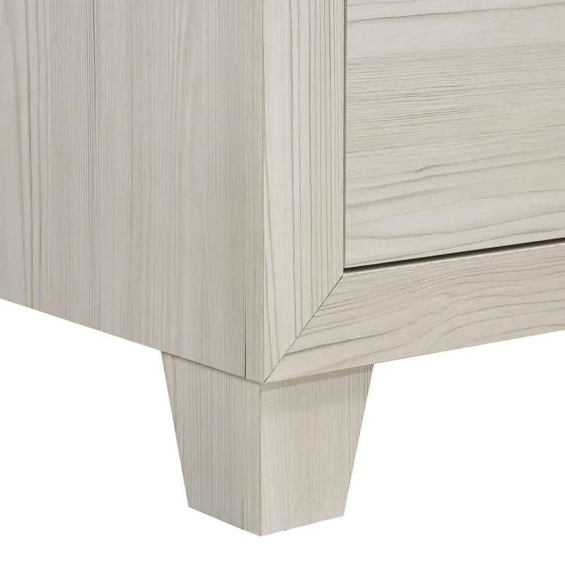 Makayla Dresser and Mirror in Natural