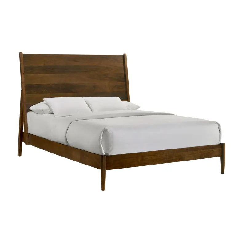 Malibu Queen Panel Bed in Walnut
